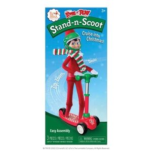 Elf on the Shelf Stand n Scoot Bundle • 4 Scooters with Matching Accessories